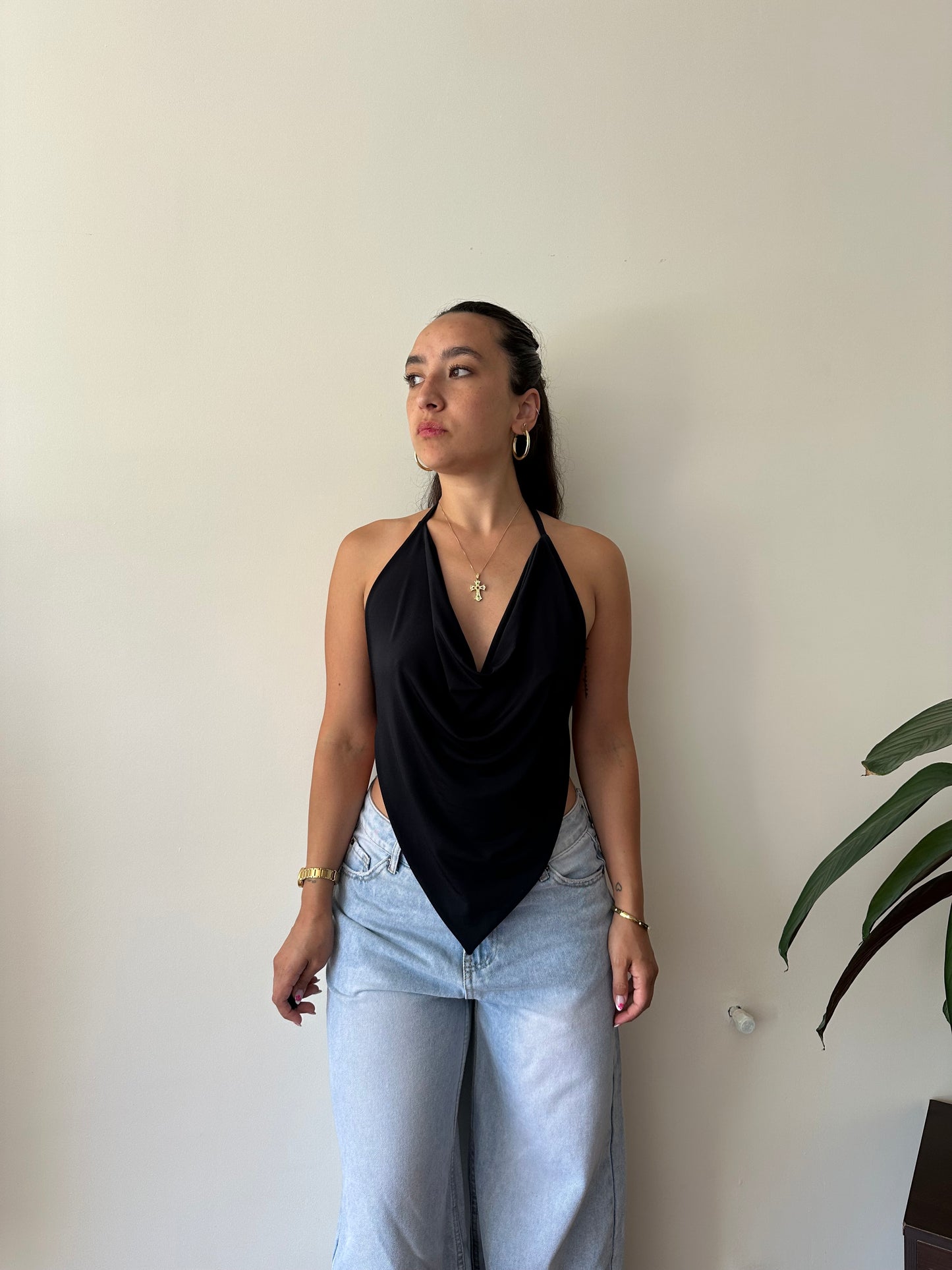 Top Drap Negro