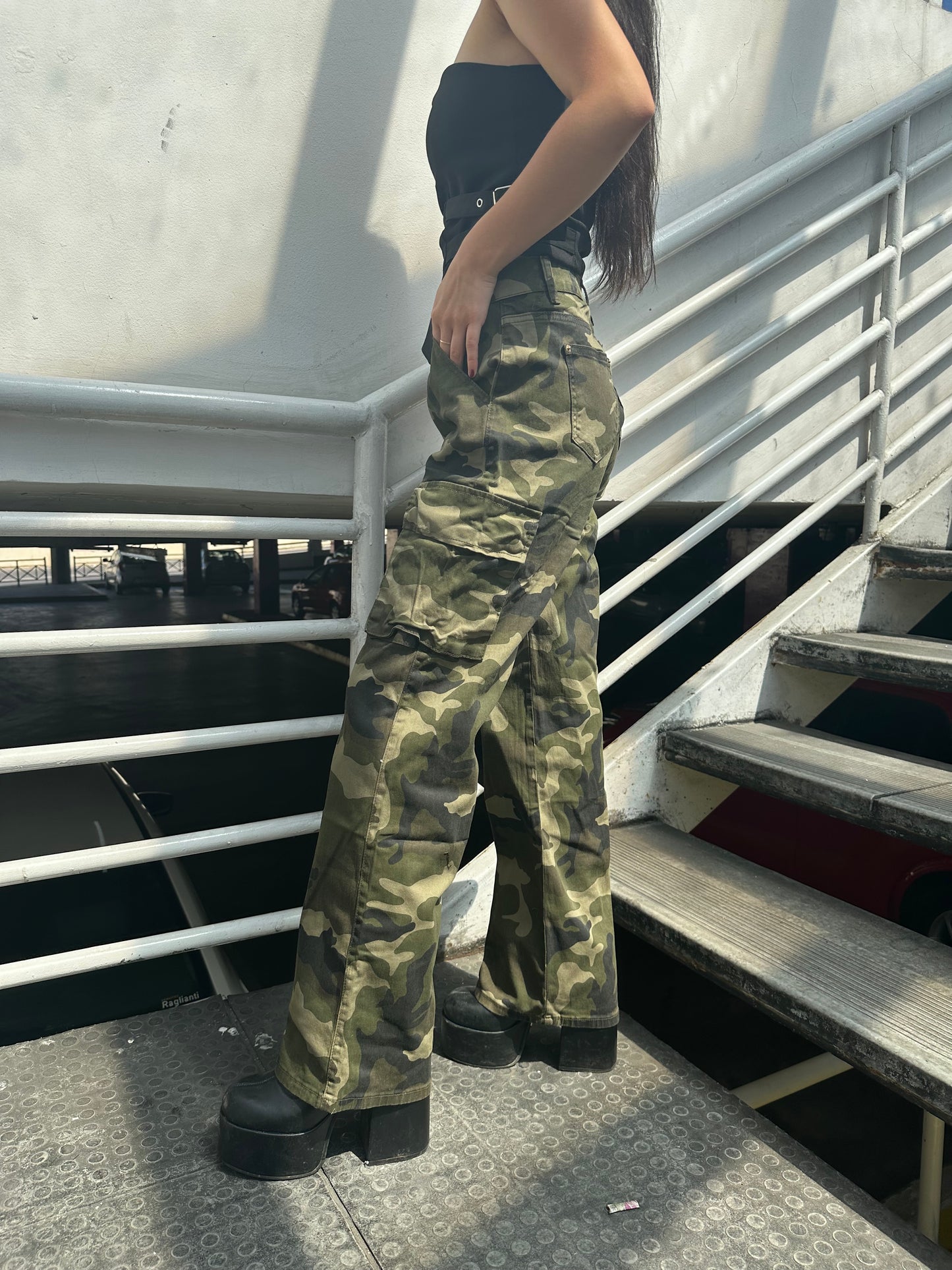 Jeans Cargo Militar